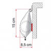 Kleines Produktbild Fiamma Caravanstore Sackmarkise (Blue Ocean) 1