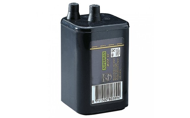 Block battery 6 V