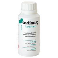 Produit anti mauvais goût anti calcaire pour réservoir d’eau TankFrisch ctf 25 p certinox