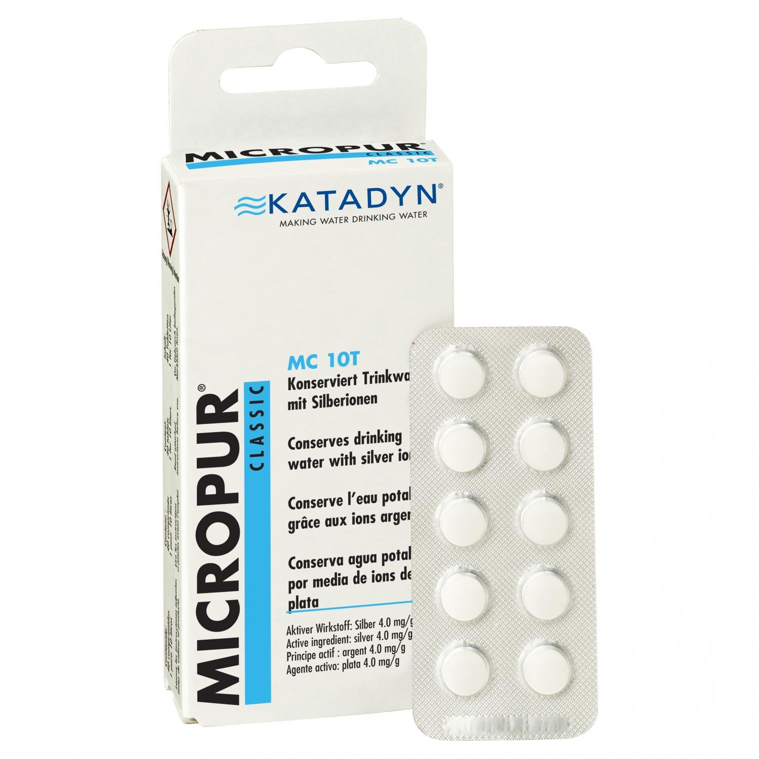 Micropur Forte MF 1T - Wasserentkeimung 100 Tabletten
