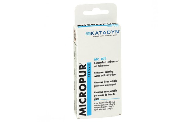 Conservante per acqua Katadyn Micropur Classic MC 10T in capsule