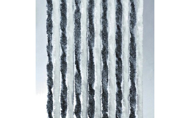 Berger Tenda in ciniglia grigio scuro/bianco 185 x 56 cm