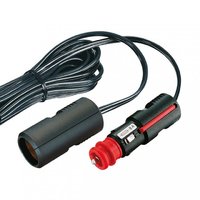 ProCar 12V / 24V extension cable for cigarette lighter/car plug 4 m