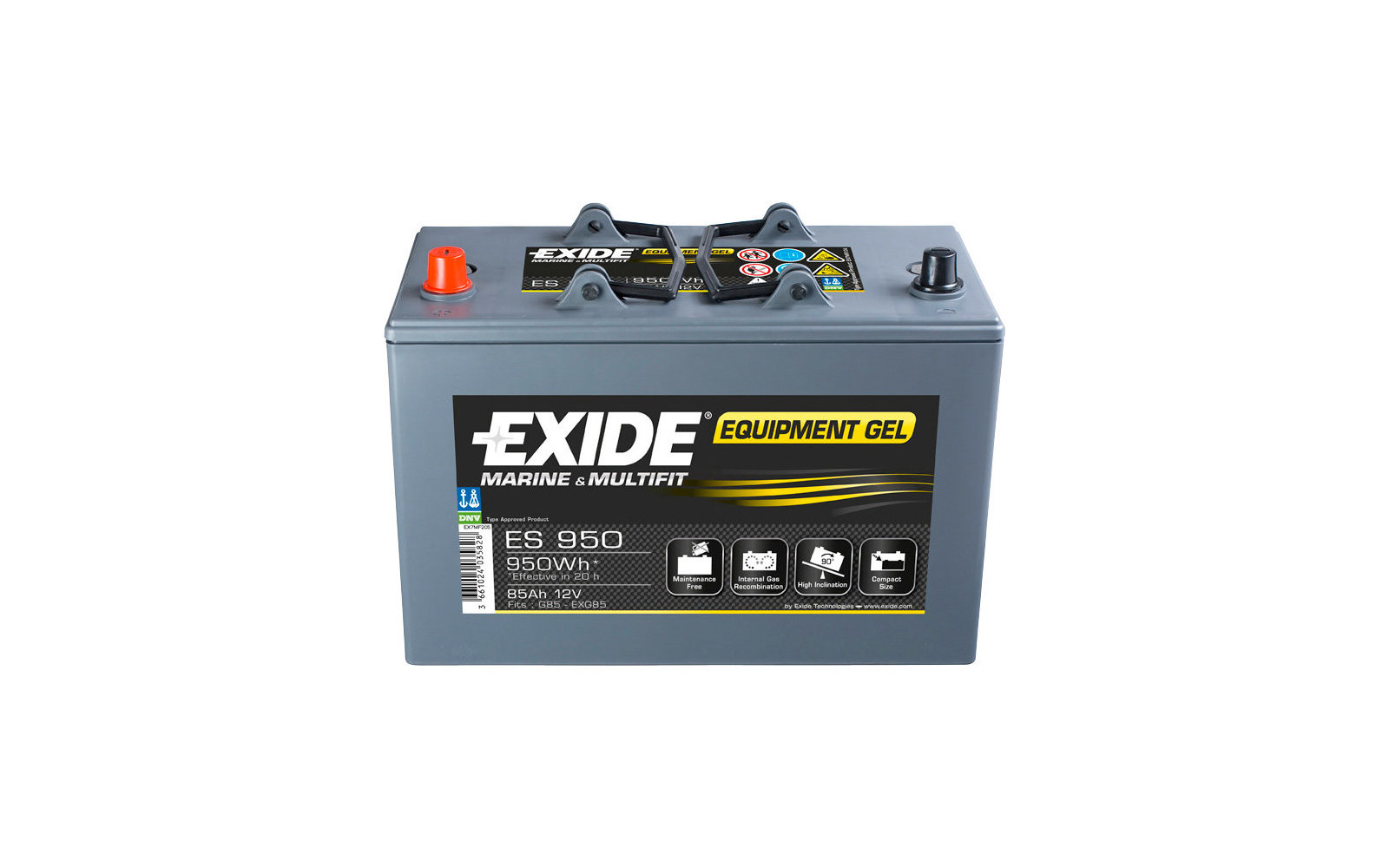 Produktbild Exide Equipment Gel-Batterie 12 V 1