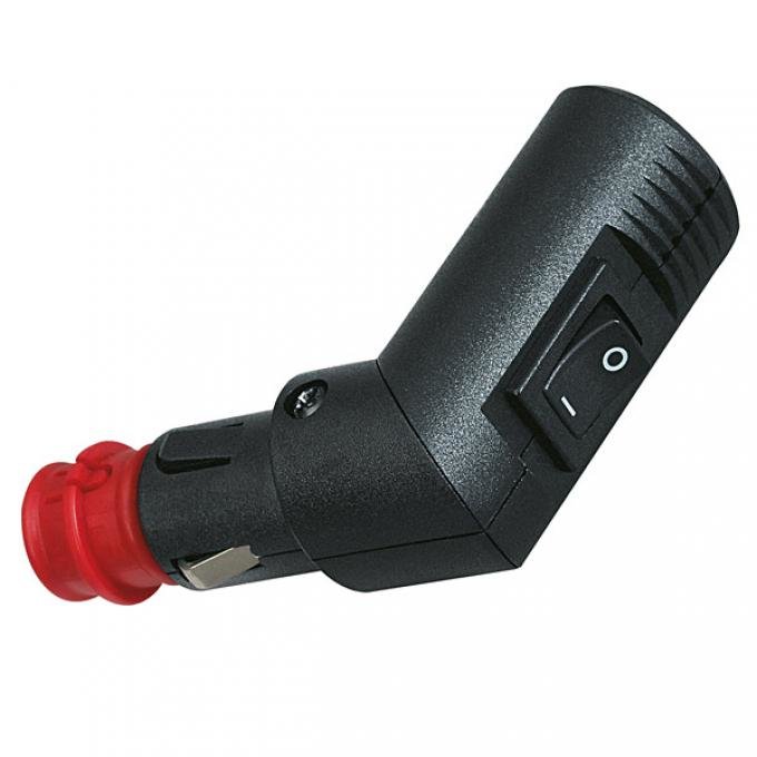 12-24 volt angled universal plug with switch at the best price