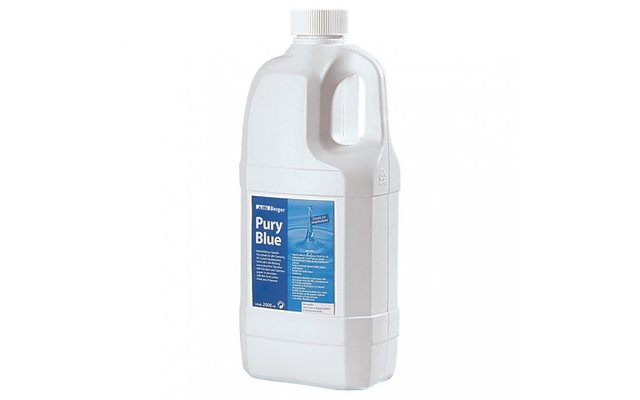 Berger Pury Blue sanitary fluid