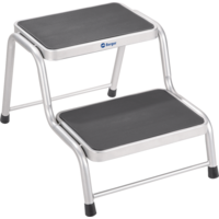 Berger Doppel Trittstufe Stahl (Höhe 38 cm)