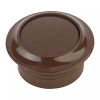 Pushlock push button brown