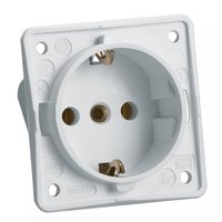 Berker Schutzkontakt-Einbausteckdose 250 V polarweiß