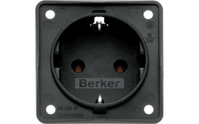 Image du produit Prise encastrée à contact de protection 250 V Berker 1