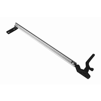 Déflecteur de fenêtre Polyplastic avec clic clac automatique 28 cm gauche
