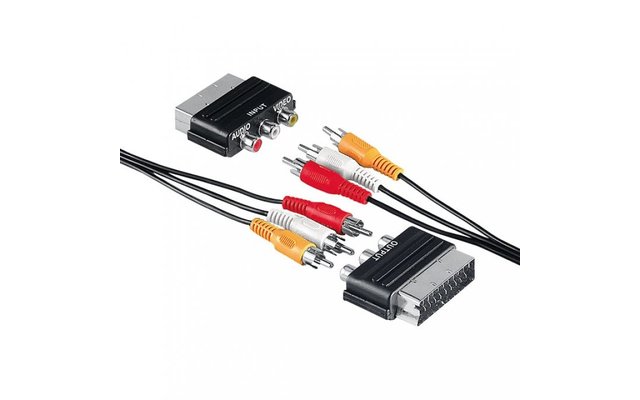 "Scart + Cinch" video connection kit