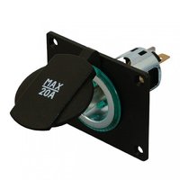 Prise de courant Power 12-24V avec plaque de montage Pro Car