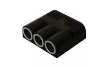 Surface-Mounted Triple Outlet 12-24 V