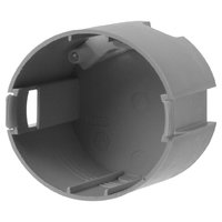Panel Box with Strain Relief dark grey