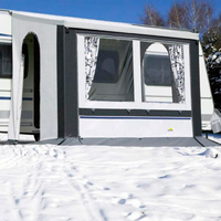 DWT Cortina II Ganzjahresvorzelt Grau 300 x 200 cm