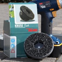 Tête pour visseuse Kruse-Tech pour le décapage des têtes d'attelage