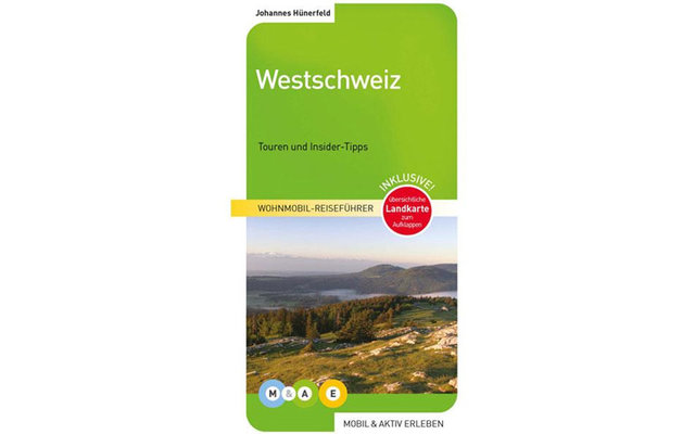 Boek Campergids West-Zwitserland