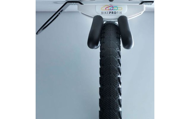 Sistema de aparcamiento de bicicletas BikeProFix con adaptador de pared