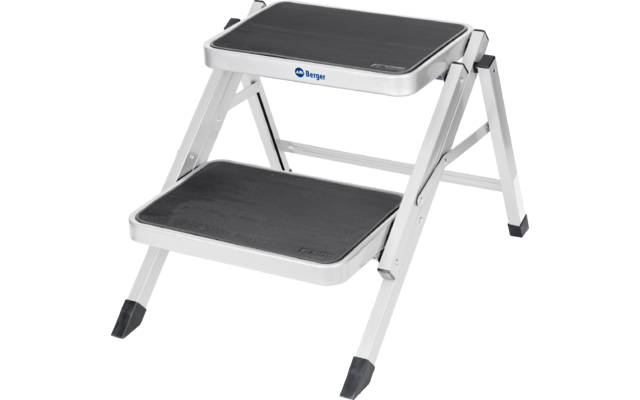 Produktbild Berger Doppel Trittstufe Klappbar Stahl (Höhe 40 cm) 1