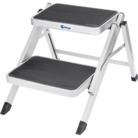 Berger Doppel Trittstufe Klappbar Stahl (Höhe 40 cm)