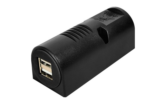 Aufbau-Power USB Steckdose 12V 2x USB