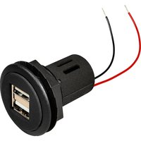 Pro Car USB Einbausteckdose 2x USB 
