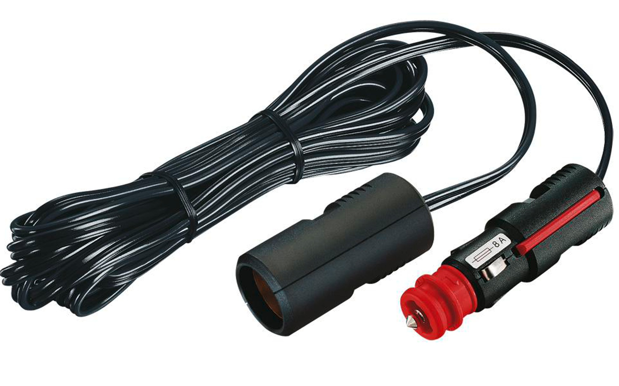 Cavo di Prolunga Sihf 3x2,5 Resistente Al Calore IP44 Da 5m Giallo Spina