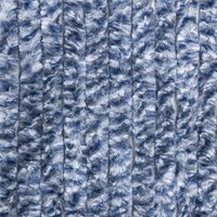 Chenille pluisgordijn