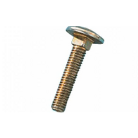 Berger Flachrundschraube mit Mutter M 6 x 20 5er Pack