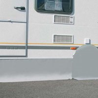 Berger motorhome and caravan skirt