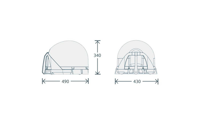 Produktbild Maxview VuQube Auto II Satellite System 1