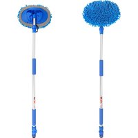 Teleskopwaschbürste Chenille 1,65 Meter blau