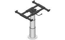 Lifting column with x/y movement and rotation