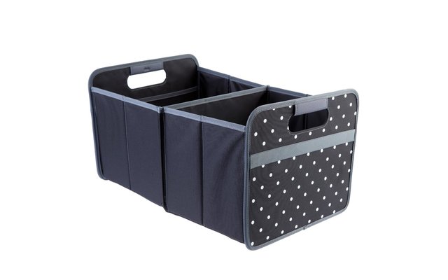meori Folding Box Classic Lava Black con Dots Large