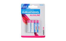 Grundig Alkaline Betterie Micro AAA 1,5 V 4er-Pack