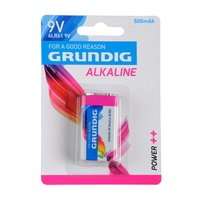 Grundig alkaline batterij E-blok 9V / 500 mAh