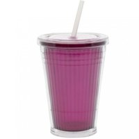 Thermobecher mit Strohhalm 450 ml