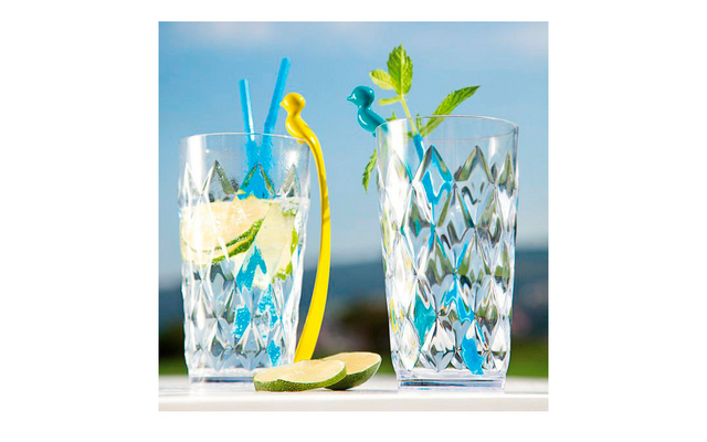 Produktbild Koziol Crystal L Trinkglas 450 ml bruchsicher isolierend und sp&uuml;lmaschinengeeignet 1