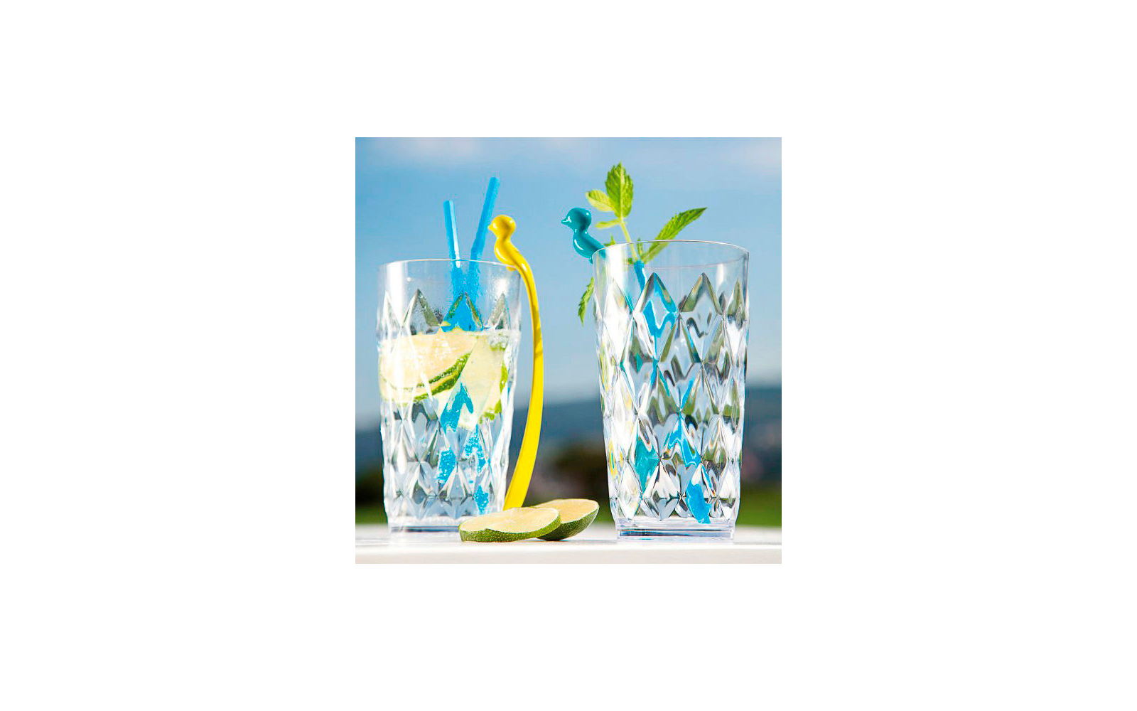 Produktbild Koziol Crystal L Trinkglas 450 ml bruchsicher isolierend und sp&uuml;lmaschinengeeignet 1