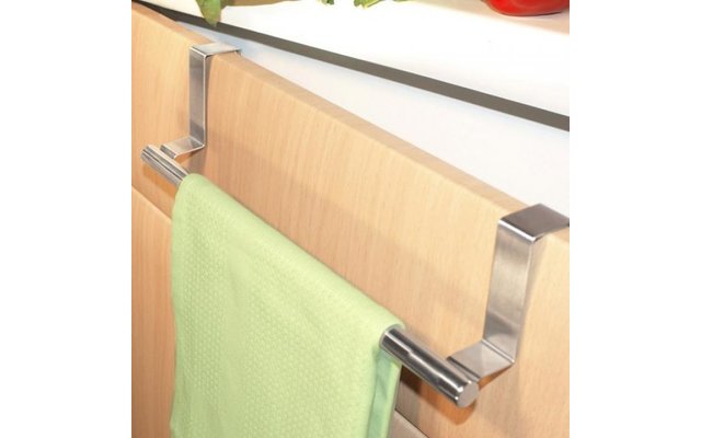 Door towel rail