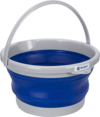 Berger Falteimer 10 Liter blau / grau