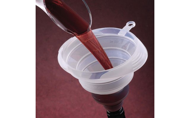 2in1 foldable funnel/measuring cup