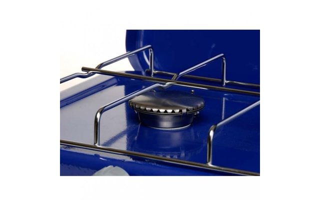 Berger 2-flame Gas Stove blue 3.2 kw, 50 mbar, without ignition safety device
