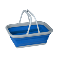 Berger Faltsch&uuml;ssel Silikon mit Henkel 16 Liter