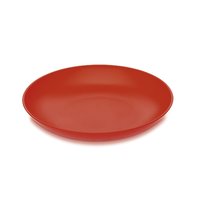 Tellerset RONDO orangerot