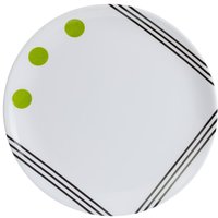 Berger Dots Melamin Dessertteller 20 cm grün