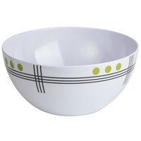 Berger Dots Melamin Salatschüssel 25 cm grün
