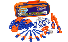 Kit store avec piquets à vis et plaques d'ancrage 30 pcs. Fix&Go Peg&Stop Peggy Peg
