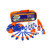 Peggy Peg Fix&Go Peg&Stop Markisen Set mit Schraubheringe und Ankerplatten 30-tlg.